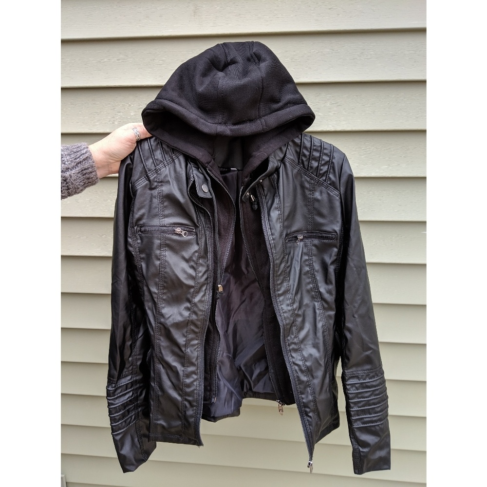 NEW Faux leather jack - Picture 3 of 4